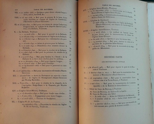C. DOUAIS. L'Art à Toulouse. Matériaux pour servir à son histoire... (1904). - Imagen 7 de 10