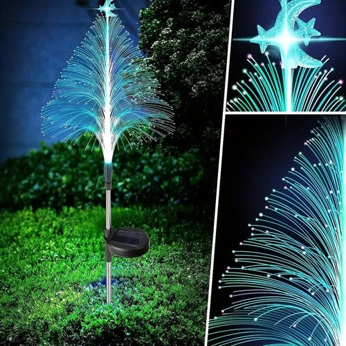 NNETM Radiant Solar Spectrum: 7 Color Changing Christmas Tree Lights - Picture 3 of 6