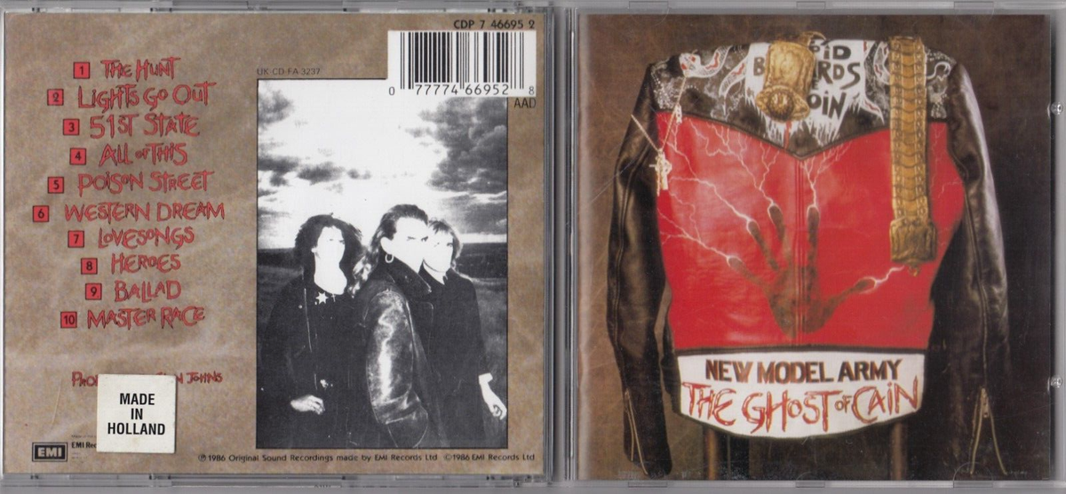 The Ghost of Cain by New Model Army (CD, Dec-1994, Emi) for