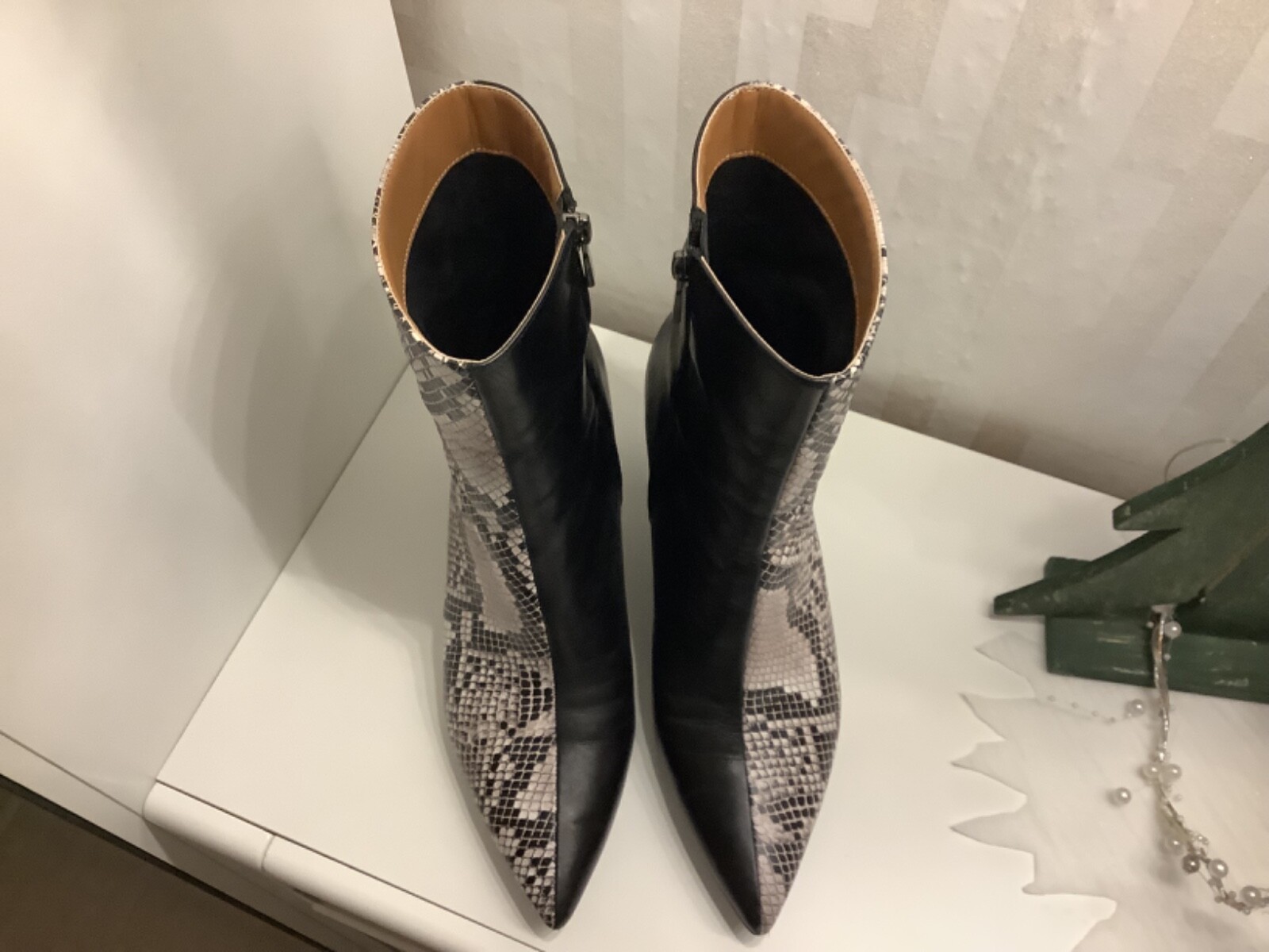 Neuwertig Hammerstein Luxus Stiefel Gr.41 Glattleder Stiefeletten warm