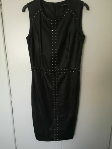 Myleene Klass Stud Detail Leather Dress | eBay UK Myleene Klass Stud Detail Leather Dress | eBay UK