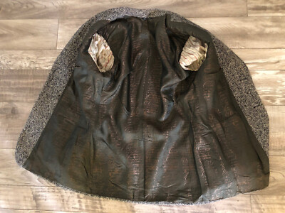 Veste Costume Luxueuse Jean Paul Gaultier Caviar - Taille 46 (M), 2 Boutons, Occasion Très Bon état