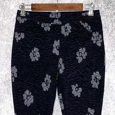 Lildy womens floral animal print jegging size S-M stretch elastic waist pull on