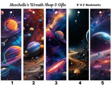 Space Themed Bookmarks