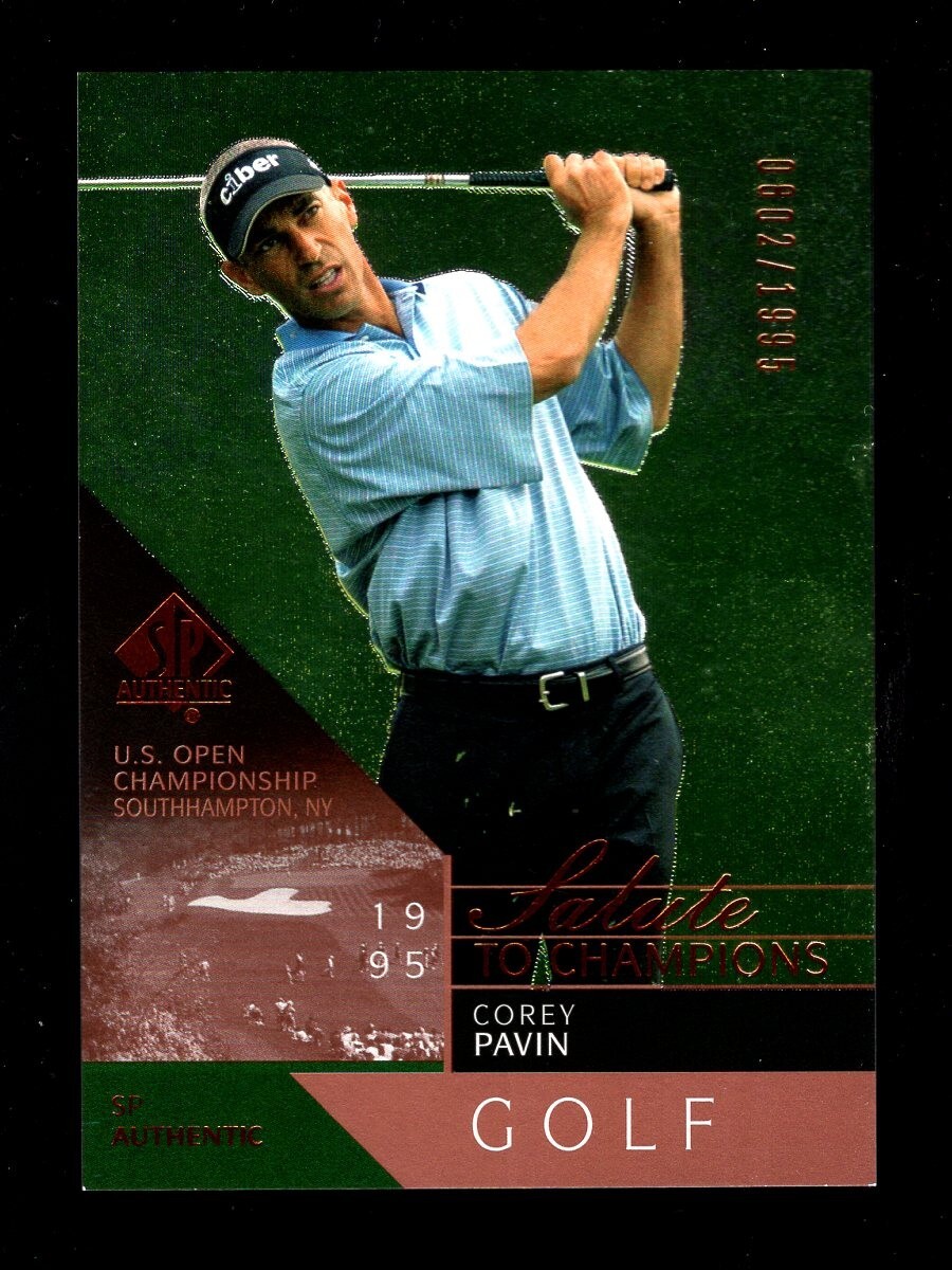 2003 SP AUTHENTIC SALUTE TO CHAMPIONS #89 COREY PAVIN 802/1995
