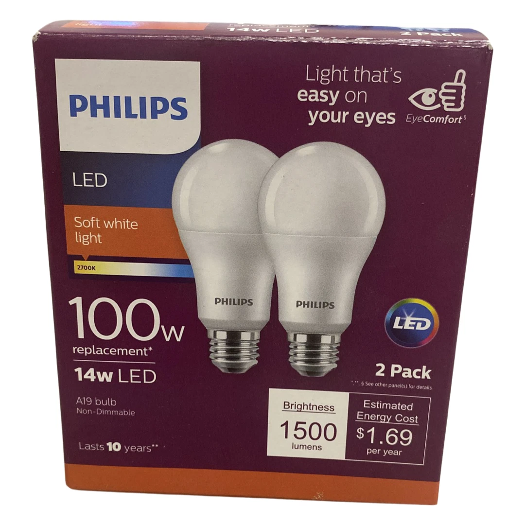 Philips a19 bulb deals