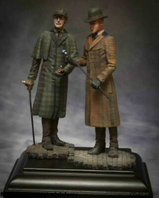 1/32 54mm Ancient Stand Include 2 Figures with Base Resin Figure Model Miniature