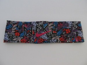 Nike Girl/'s Reversible Headband Tie Blue Void//Echo Pink//Black//White OSFM