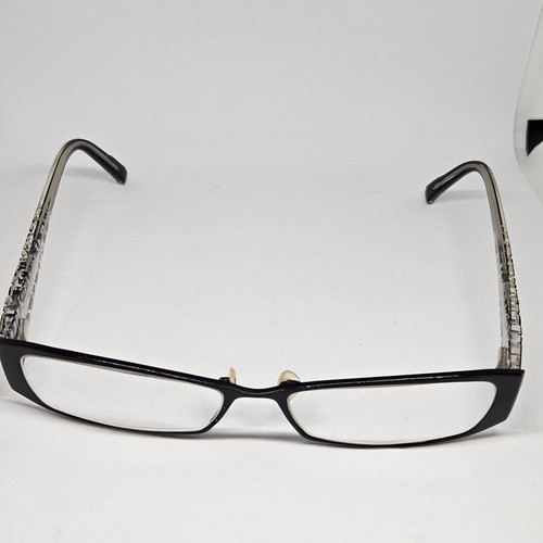 Covergirl Womens Matte Black Metal Eyeglasses FRAMES ONLY - CG0418 002 54-15-145 - Picture 7 of 8