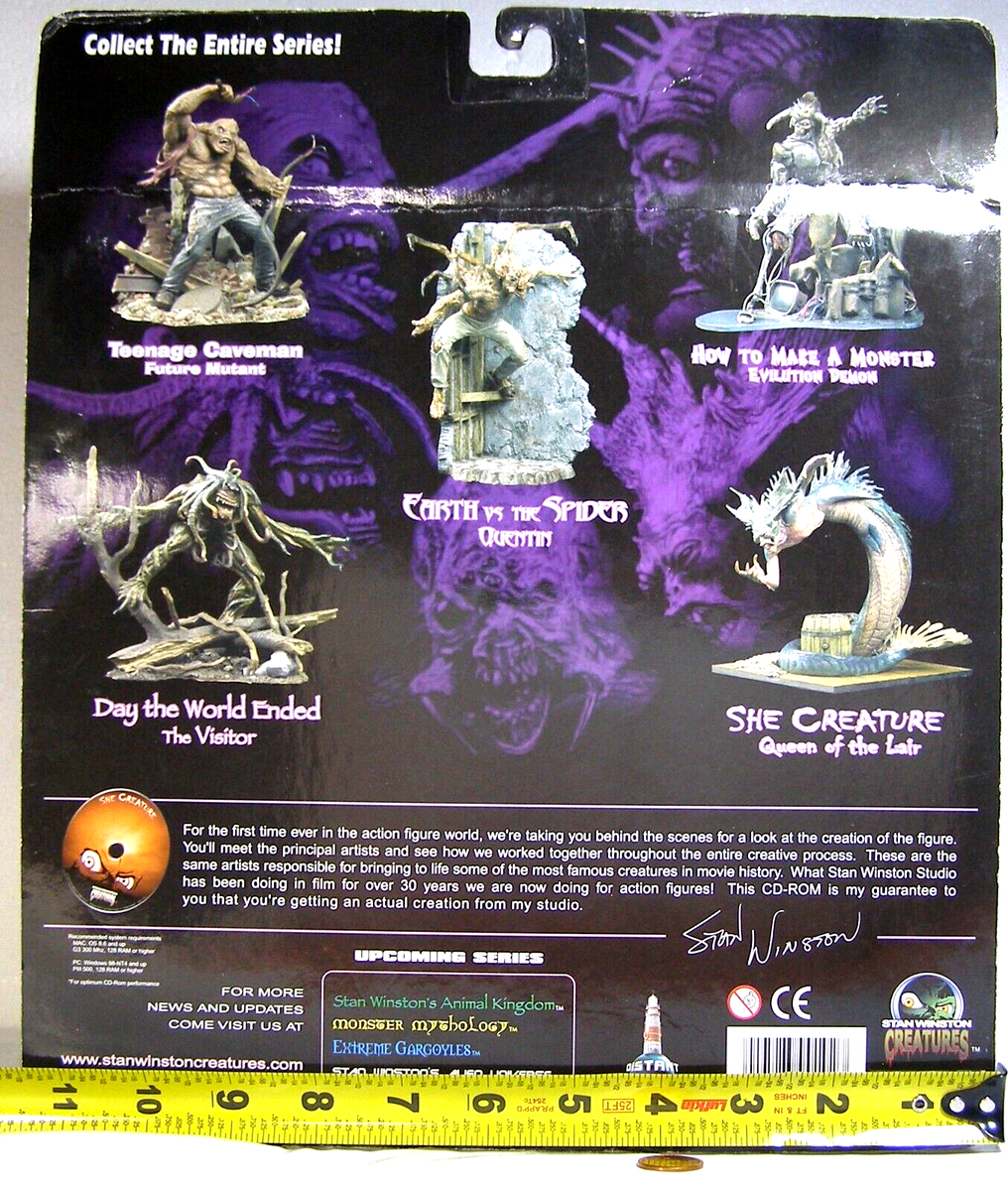 Stan Winston She Creature Queen of the Lair & CD-ROM 2001 China 5+
