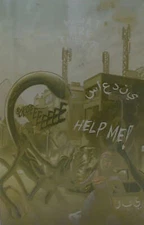 Quicksand #1 - Page 2 - Yellow - Splash - Comic Printer Plate - PRESSWORKS