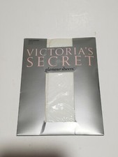 Victoria's Secret Glamour Sheers Faux Fishnet Pantyhose size medium