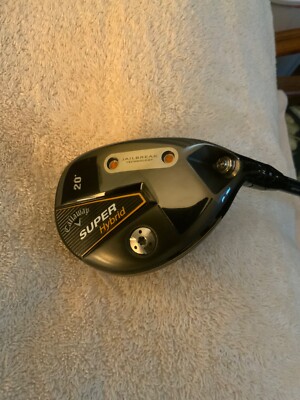 Callaway SUPER Hybrid - 20 Deg - Regular Flex - RH - Mint | eBay