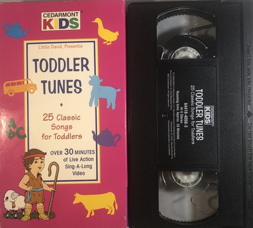Toddler Tunes 25 Classic Songs VHS-TESTED-RARE VINTAGE COLLECTIBLE-SHIPS N 24HRS - Picture 10 of 12
