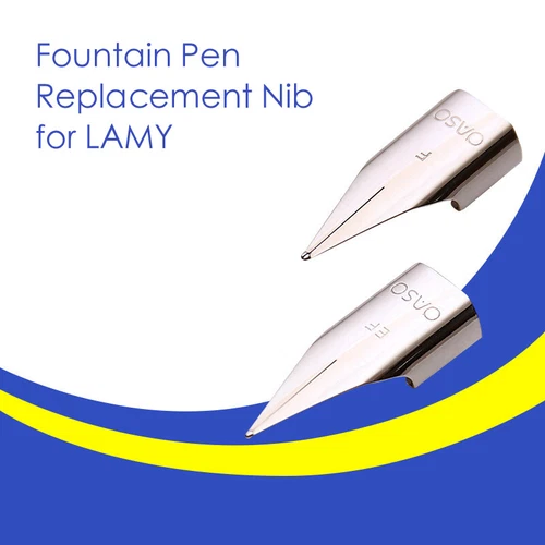 2x OASO Replacement Nib for LAMY Fountain Pen Safari AL-Star  Studio Spare Nibs