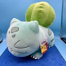 Jazwares Nintendo Pokemon 18" Sleeping Bulbasaur Plush