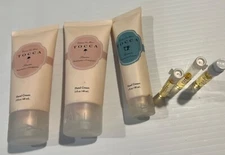Lot of 3 Tocca Bianca Hand Cream Travel Mini Size ~ Brand New & Sealed + Perfume
