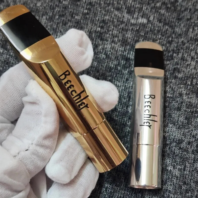 New Beechler Saxophone Metal Mouthpiece Sliver/gold Plated Sax Accessories