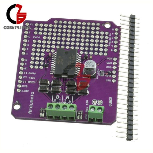 Naono L298P L298NH 2A Dual Channel H-Bridge Motor Driver Shield for Arduino New - Picture 20 of 26