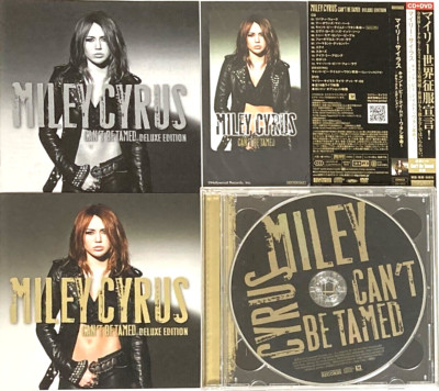Miley Cyrus CD+DVD(R-2) Can't Be Tamed Deluxe Ed. Enhanced W/Music