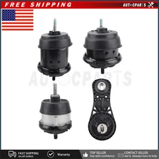 4PCS Engine & Transmission Motor Mount Kit Set Fits Enclave Arcadia Traverse