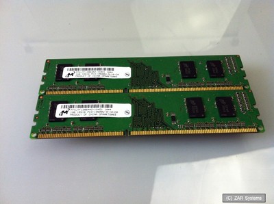 HP 2 x 1GB 497156-D88 240P PC3-10600 CL9 4c 128x16 DDR3-1333 RAM