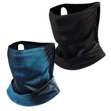 UV Protection Neck Gaiter with Ear Loops Scarf Face Mask Balaclava Bandana Men