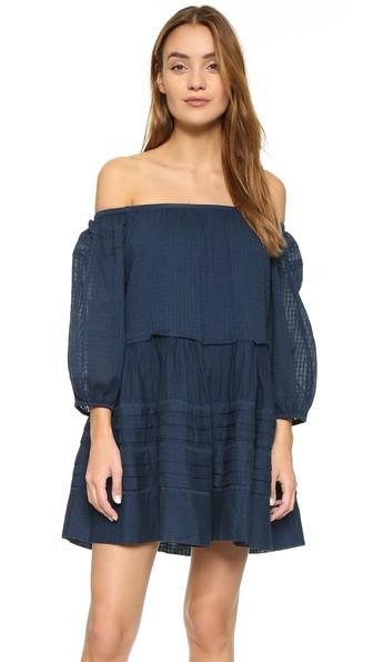 midnight blue mini dress Cozumel Twist Bust Mini Dress Midnight Blue