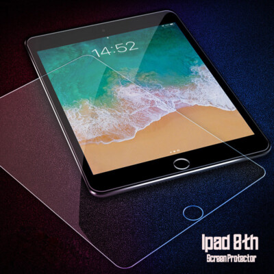 Displayschutzfolie für iPad 8. Gen Hartglas 2020 10,2''