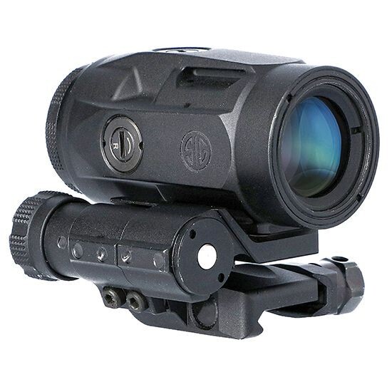 Sig Sauer JULIET3-MICRO 3x Magnifier, 3x22mm, Push-Button FTS