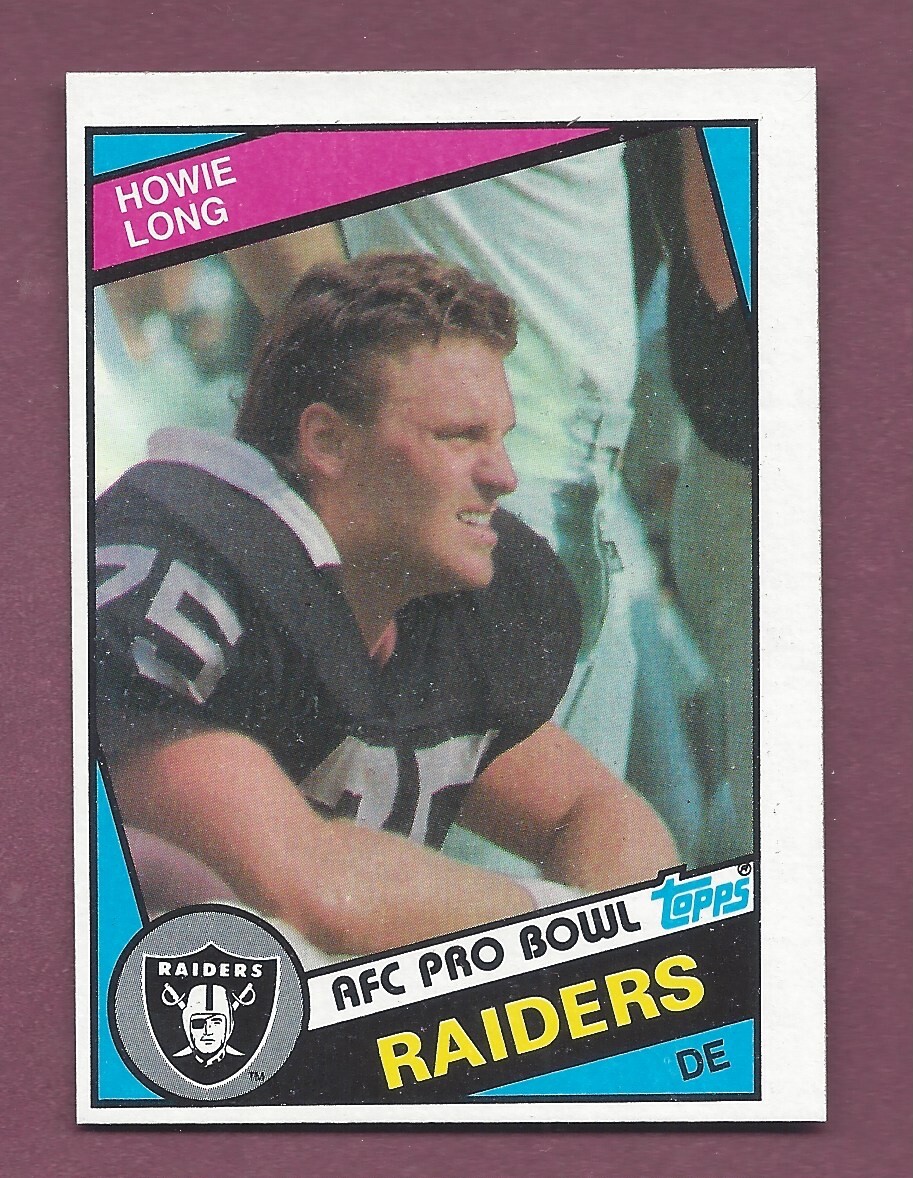SHARP PACK FRESH 1984 TOPPS FOOTBALL #111 HOWIE LONG ROOKIE .99 SHIP X125