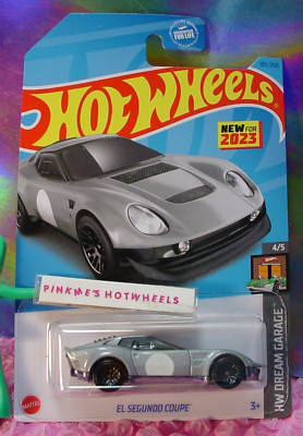 2023 Hot Wheels EL SEGUNDO COUPE #105   silver;black lace  DREAM GARAGE   CASE F