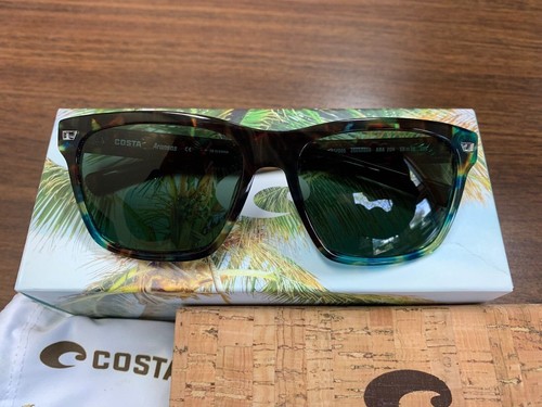 NEU COSTA DEL MAR ARANSAS ARA-204 200506 OCEAN TORTOISE / 580G GLAS GRAUE LINSE