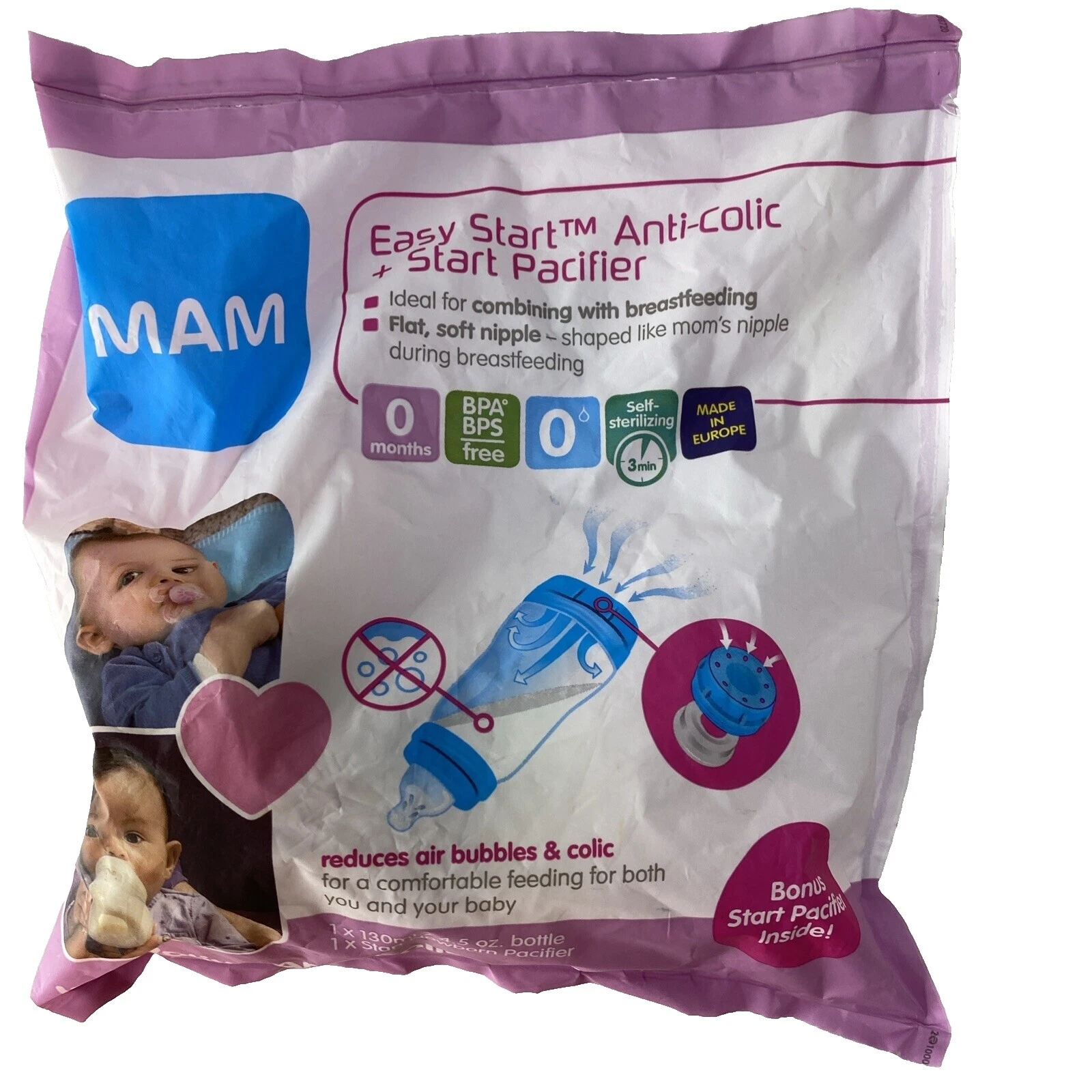 Suministros para Blanco MAM bebé alimentación