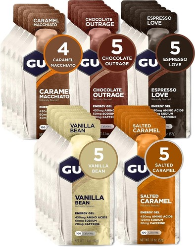GU Energy Sports Nutrition Energy Gel Hydration Electrolytes Carbs Supplement - Picture 11 of 65