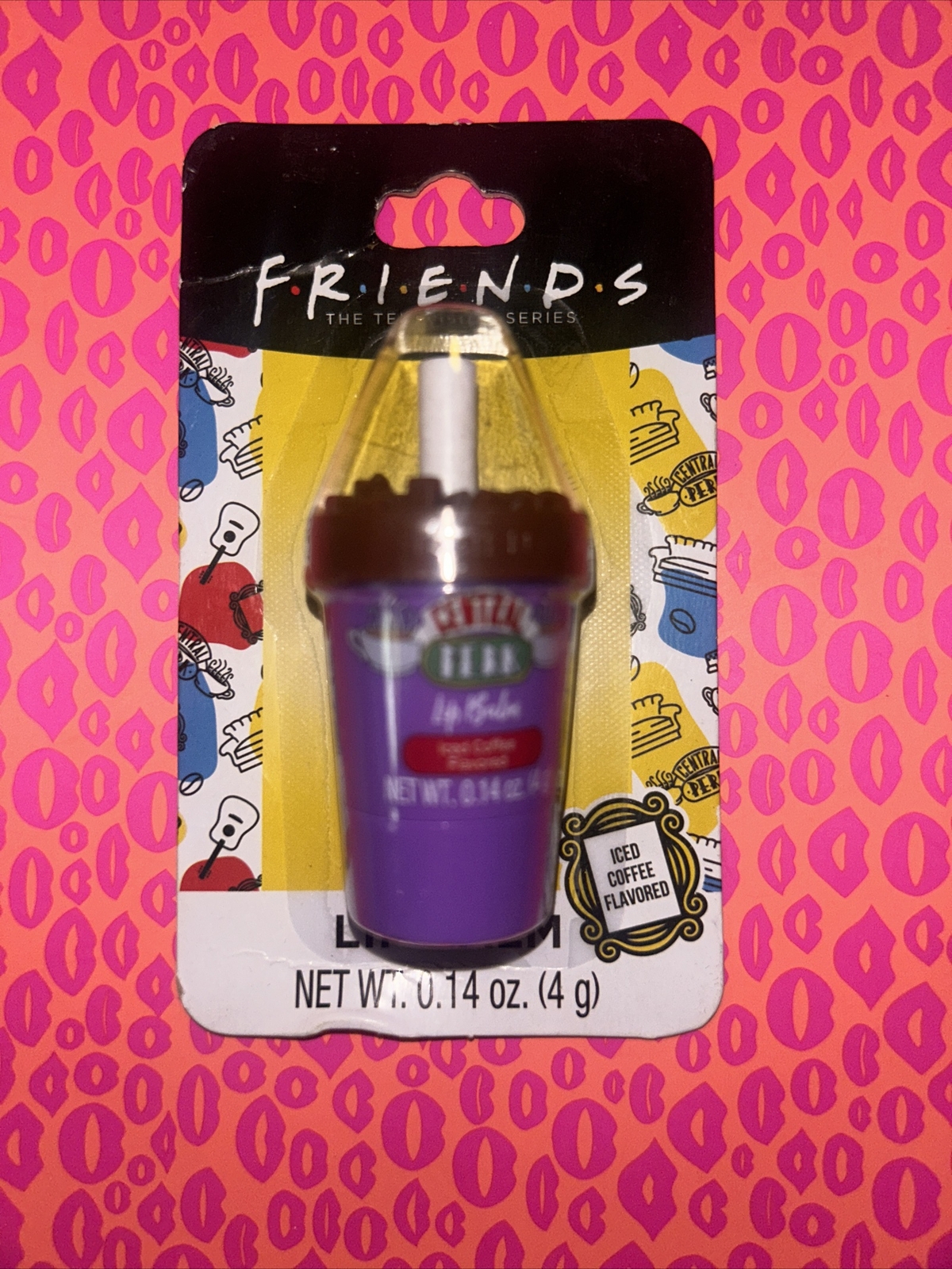 Friends TV Show Iced Coffee Lip Balm Central Perk New Sealed