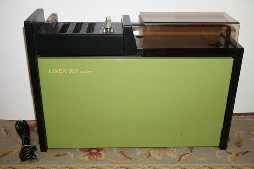 Linex 801 Scriber Drawing Lettering Machine Drafting Tool -