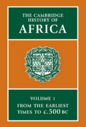 The Cambridge History of Africa Clark Hardback 9780521222150 Volume 1