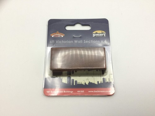 Bachmann 44-565 OO Gauge Scenecraft 6ft Victorian Wall Sections (Pk4) - Picture 2 of 2