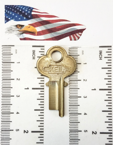 Vtg KEIL A178 Key BLANK For Old EAGLE Lock Steamer Trunk Footlocker 8418M 1055S - Picture 2 of 6