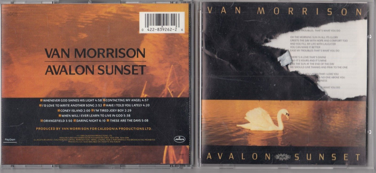 レコード Van Morrison 「Avalon Sunset」 レコード