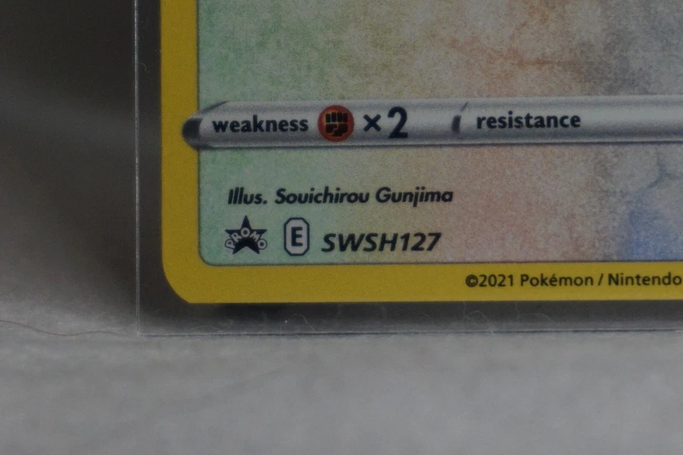 Eevee SWSH127 SWSH: Sword & Shield Promo Cards Holo SWIRL - Image 2 of 2
