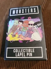 Universal Monsters collector lapel pin blind box Bioworld Pins Unopened