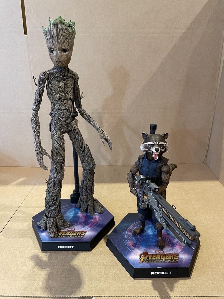 ホットトイズ　 グルート&ロケット　インフィニティ・ウォー ムービー・マスターピース】『アベンジャーズ／インフィニティ・ウォー