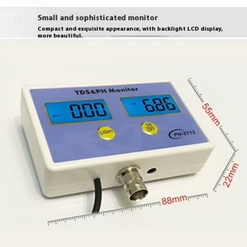 Fish Tank Water Quality Detector TDS Value PH Value Monitoring Water Quality - Picture 3 of 6