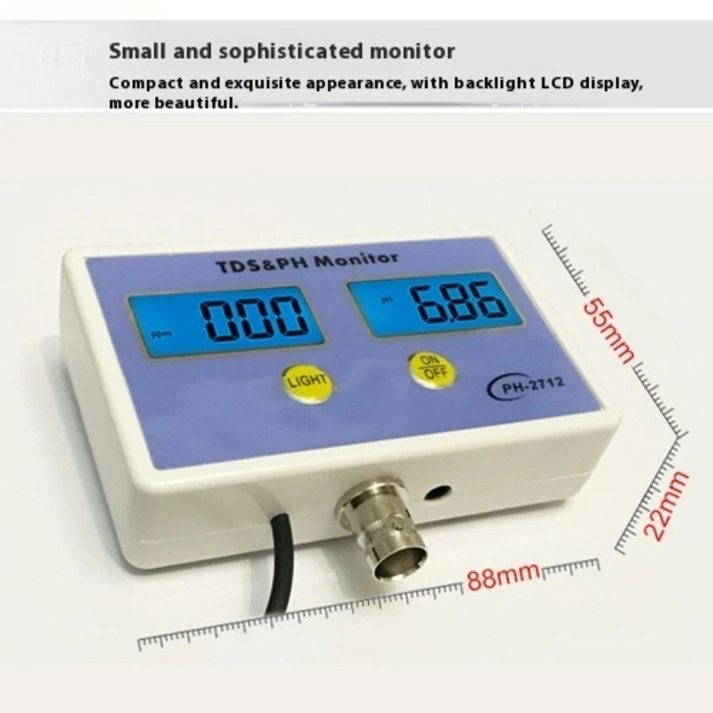Fish Tank Water Quality Detector TDS Value PH Value Monitoring Water Quality - Image 3 of 4