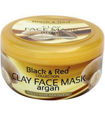 Black & Red ZENIX ARGAN FACE MASK CLAY 400 ML