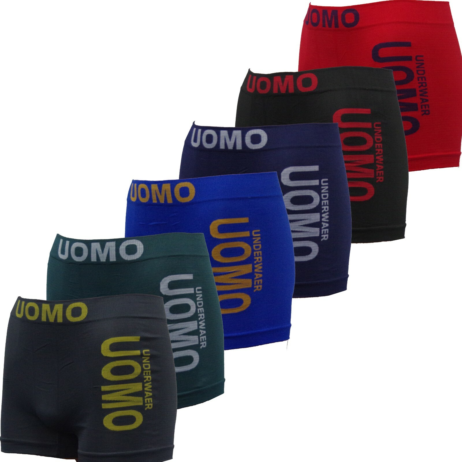 OEIOEI Boxershorts Herren 3er Pack - Eisseide Schnelltrocknend Microfaser