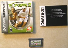 Top Spin 2 Game Boy Advance Video Game - MARIA SHARAPOVA - ANDY RODDICK