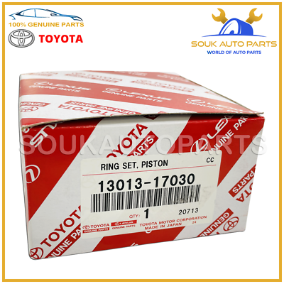 13013-17030 Genuine Toyota Piston RING SET 1HZ OEM LAND CRUISER